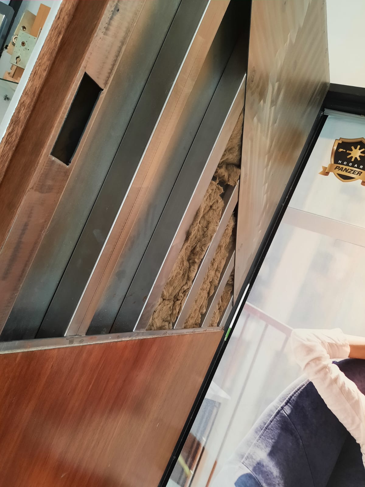 Puerta acorazada - cerradura